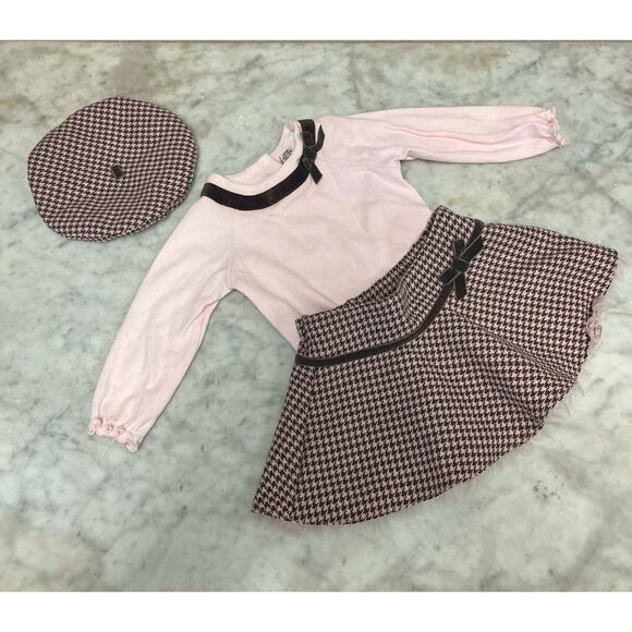 Vintage Savannah 2 piece European vibe skirt set - Picture 2 of 7